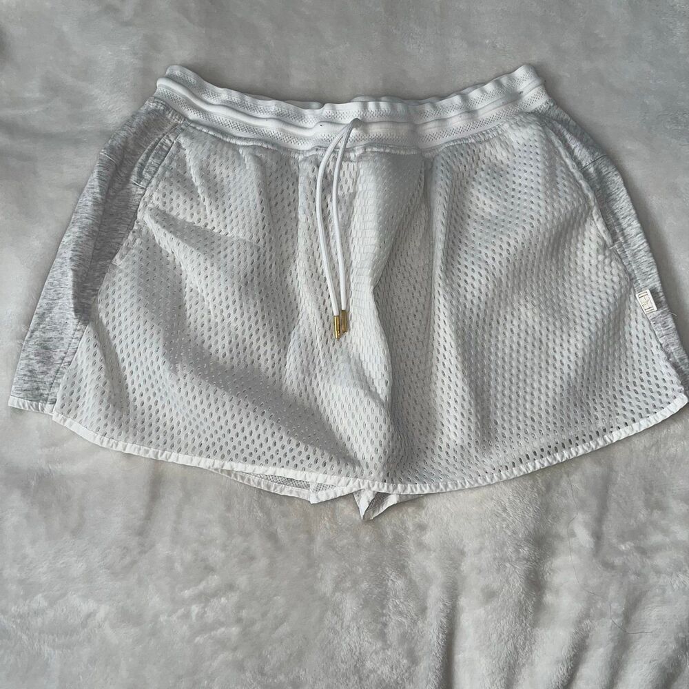 Nike white and grey comfy skort